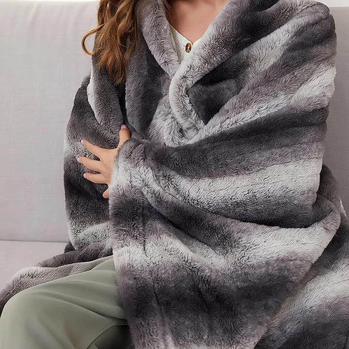 Flexible Soypipo Electric Heated Throw Blanket 50 x60 Overheat Protection Machine Fast