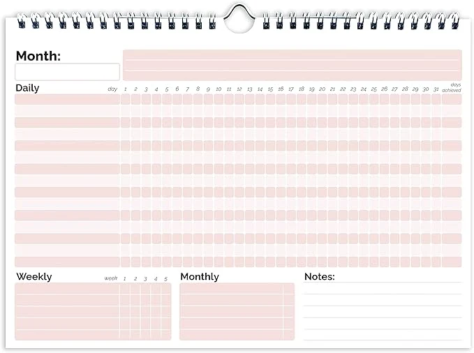 Elegant HADIGU Habit Tracker Calendar Unique