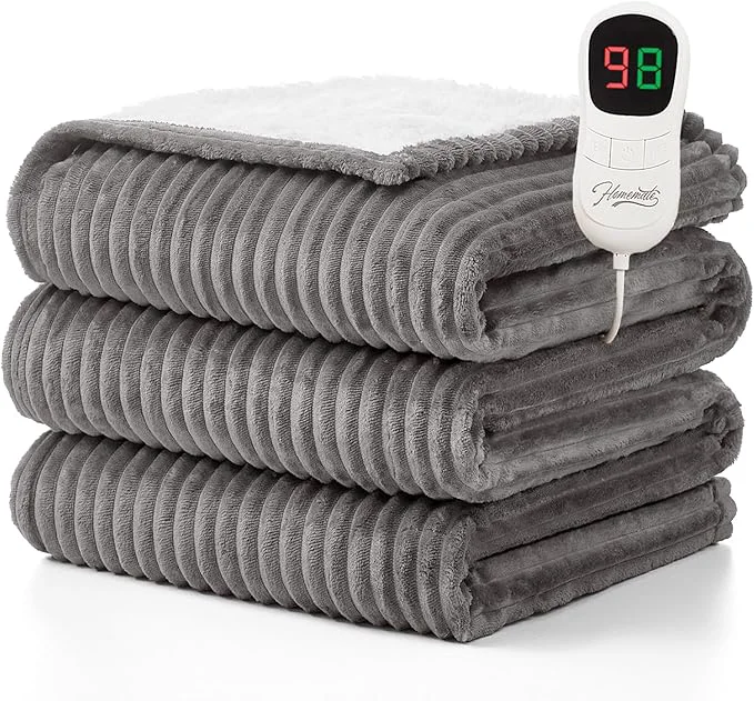 Secure Homemate Heated Blanket Electric Throw Top-Quality