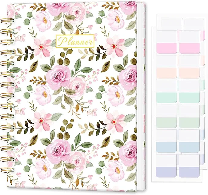 Natural Undated Weekly and Monthly Planner – 12-Month To Do List Notebook Organizer Superior
