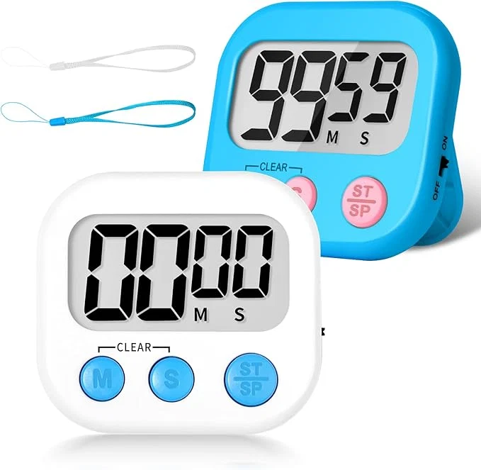 Durable ZILLEEN Classroom Timer for Kids Teachers 2 Pack Digital Timers Sustainable