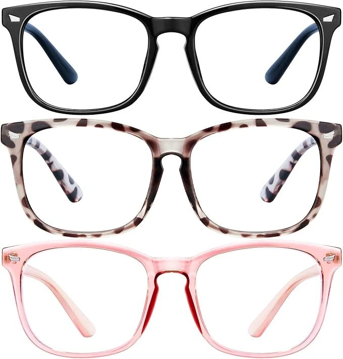 Durable hunsquer Blue Light Glasses for Woman Men Computer Blue Light Glasses Trendy
