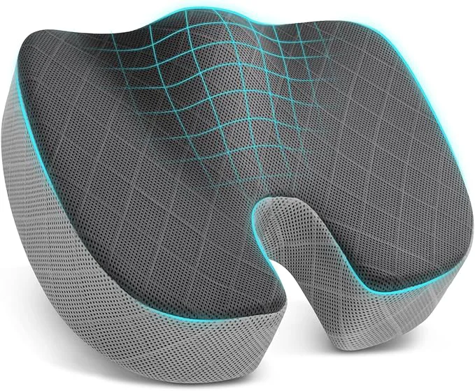 Selected TushGuard Office Car Seat Cushion Non-Slip Sciatica Back Coccyx Tailbone Top-Quality