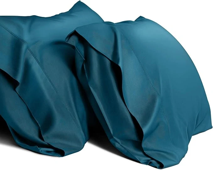 Effective WishSmile Cooling Queen Pillow Cases Set of 2 Breathable Cool Silky Soft Rayon Healthy