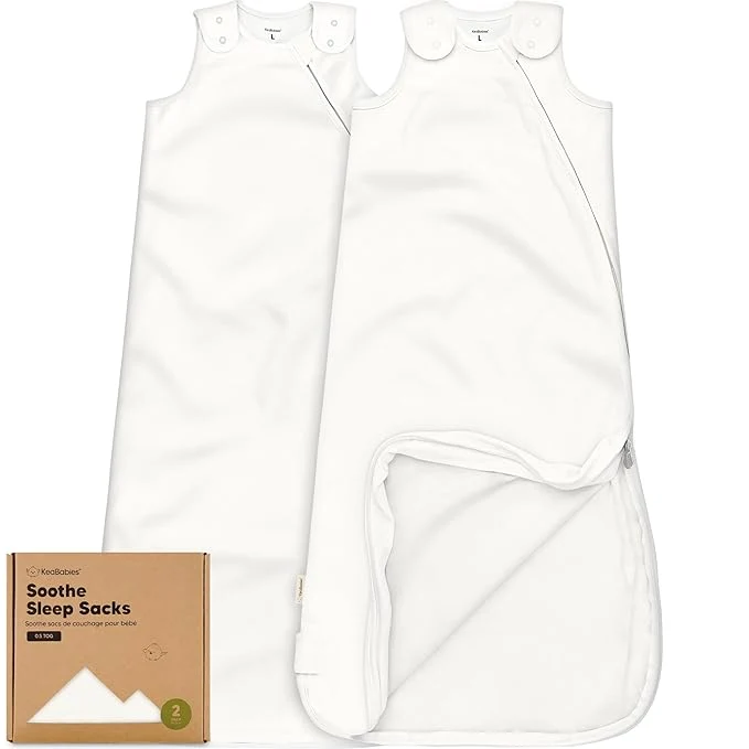 Recyclable 2-Pack Organic Baby Sleep Sacks Cotton Smart