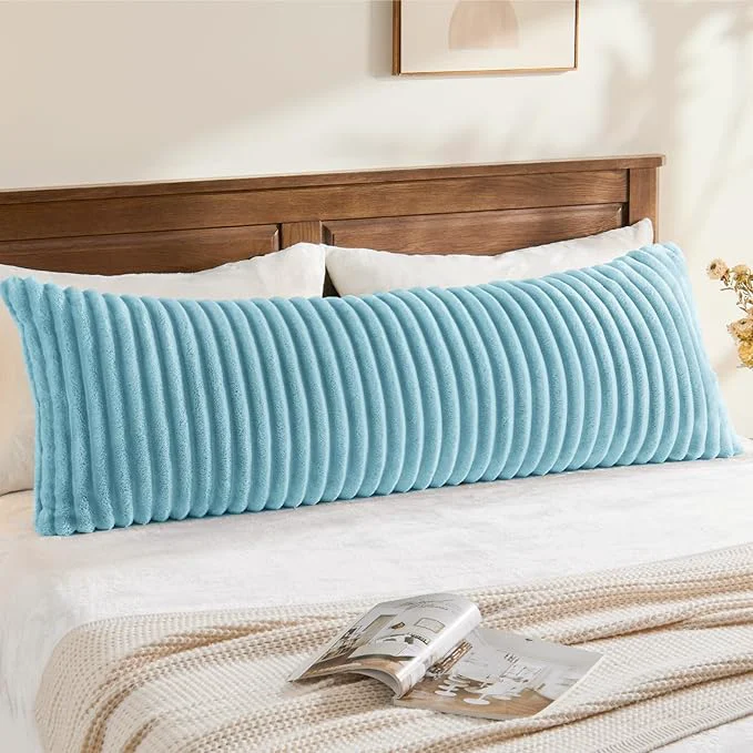 Unique BEDELITE Fluffy Faux Fur Body Pillow Cover High-End