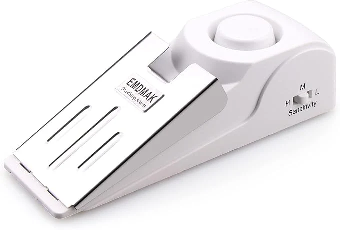 Practical EMDMAK Door Stop Alarm with 120DB Siren Door Stop Top-Quality