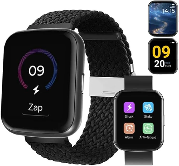 World-Class Electric Shock Alarm Clock for Heavy Sleepers Wearable Silent Strong Zap Original Design