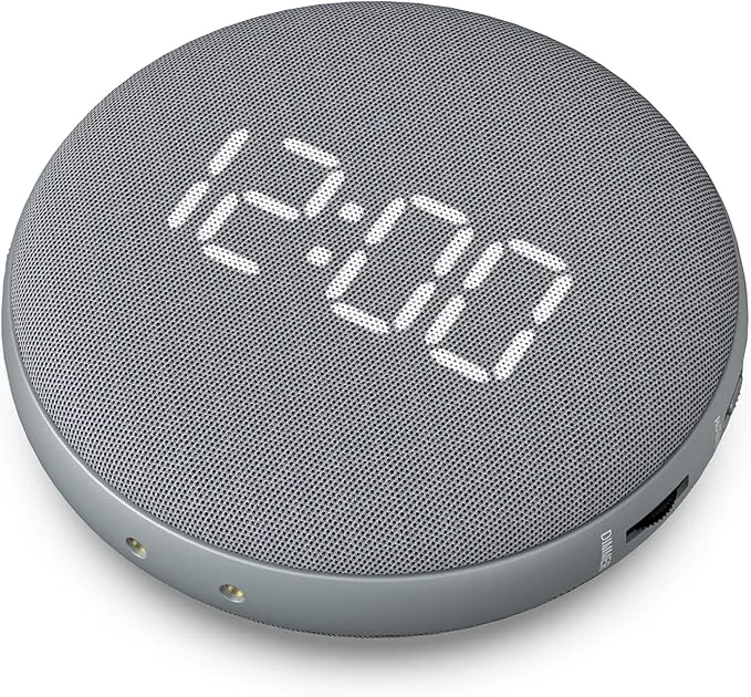Stylish REACHER Super Loud Alarm Clock for Heavy Sleepers Adults Teens Vibrating Alarm Easy-to-Use