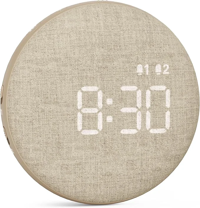 Exceptional REACHER Travel Vibrating Alarm Clock Detailed