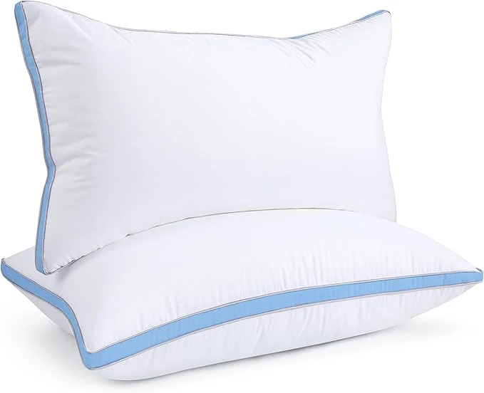 Authentic viewstar Bed Pillows King Sizes Set of 2 Hotel Quality Cooling Down Proven