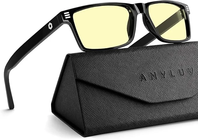 Trusted ANYLUV Blue Light Glasses Men Woman Eye Strain Relief Eye Protection Unique