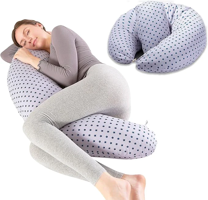 Carefully Designed Chilling Home Pregnancy Pillow C Shaped Pregnancy Pillows Contemporary