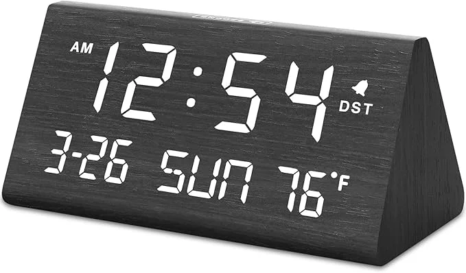 Powerful DreamSky Digital Alarm Clocks for Bedrooms World-Class
