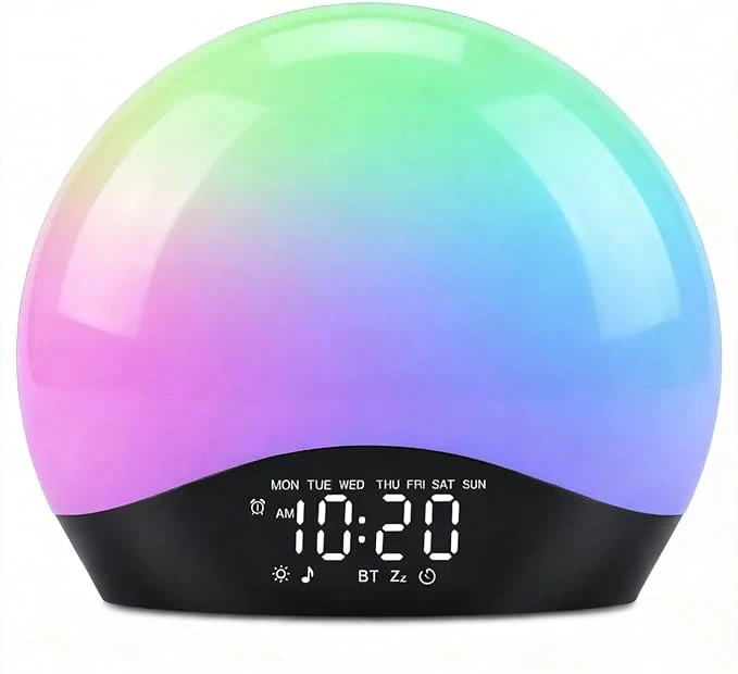Crafted JALL Sunrise Alarm Clock for Bedrooms Organic