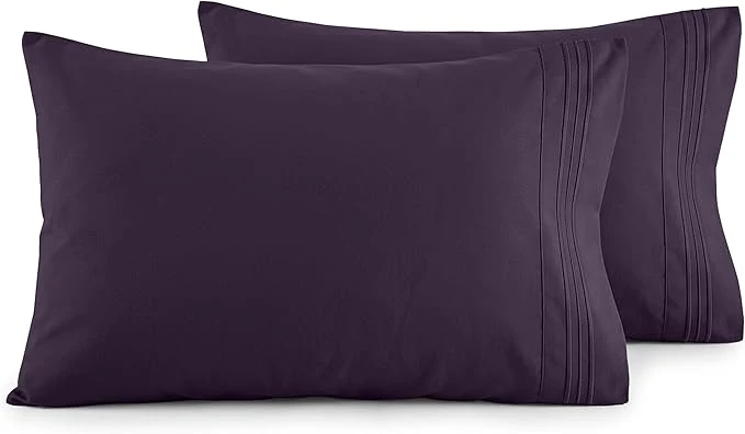Prestigious Elegant Comfort Luxury Ultra-Soft 2-Piece Pillowcase Set Comfortable