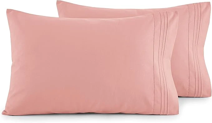 Effective Elegant Comfort Luxury Ultra-Soft 2-Piece Pillowcase Set Premium Material