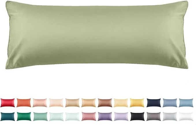 Top-Quality Warmstar Cotton Body Pillow Cover 1 Pack 600 Thread Count Body Pillow case Advanced
