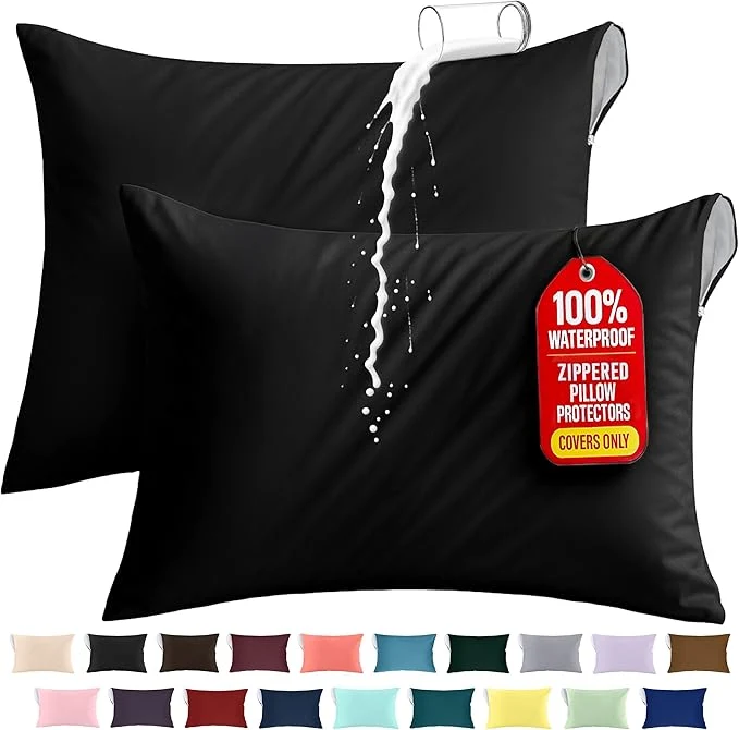 Elite Utopia Bedding Premium Waterproof Pillow Protectors Unique