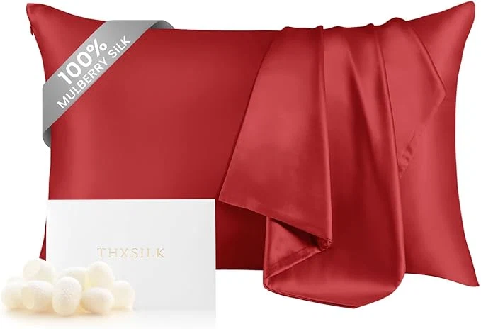 World-Class THXSILK Pure Mulberry Silk Pillowcase Healthy