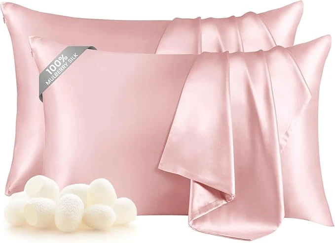 Quality THXSILK Set of 2 Mulberry Silk Pillowcase Next-Generation