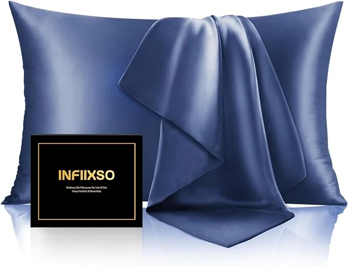 Sophisticated INFIIXSO Mulberry Silk Pillowcase Authentic