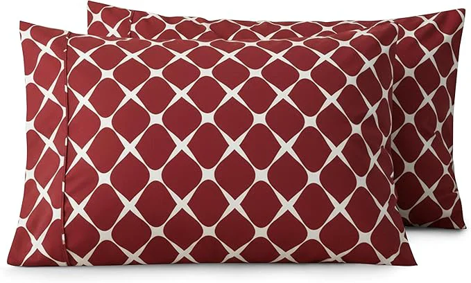 Unique Elegant Comfort Luxury Ultra-Soft 2-Piece Pillowcase Set Enhanced