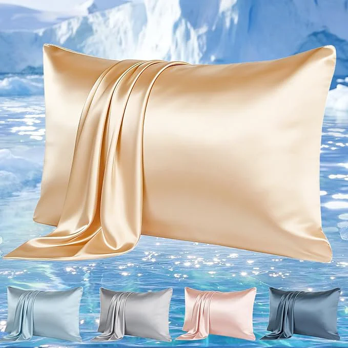 Convenient Bcareself Cooling Pillowcases Set of 2 Recyclable