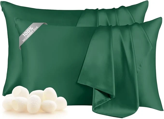 Soft THXSILK Set of 2 Mulberry Silk Pillowcase Prestigious