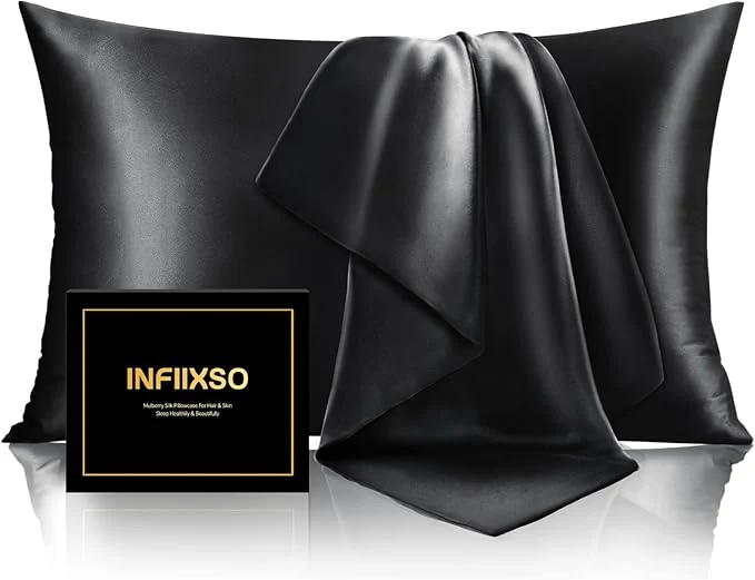 Comfortable INFIIXSO Mulberry Silk Pillowcase Superior
