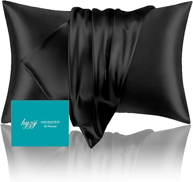 World-Class Mulberry Silk Pillowcase for Hair and Skin Standard Size 20 X 26 Convenient