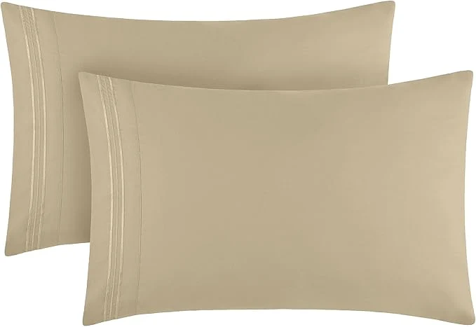 Proven Mellanni Pillow Cases Green
