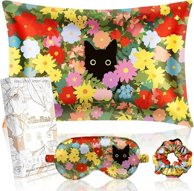 Fine Crafted Miss Adola 1Pack Mulberry Silk Pillow Case Excellent
