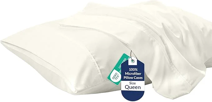 Expertly Made Royale Linens Queen Pillowcase Set of 2 Proven
