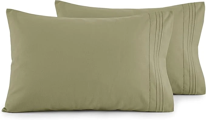 Elegant Comfort Luxury Ultra-Soft 2-Piece Pillowcase Set Clean