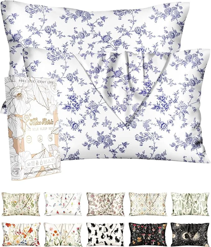 Excellent Miss Adola 2 Pack Silk Pillowcase Smart