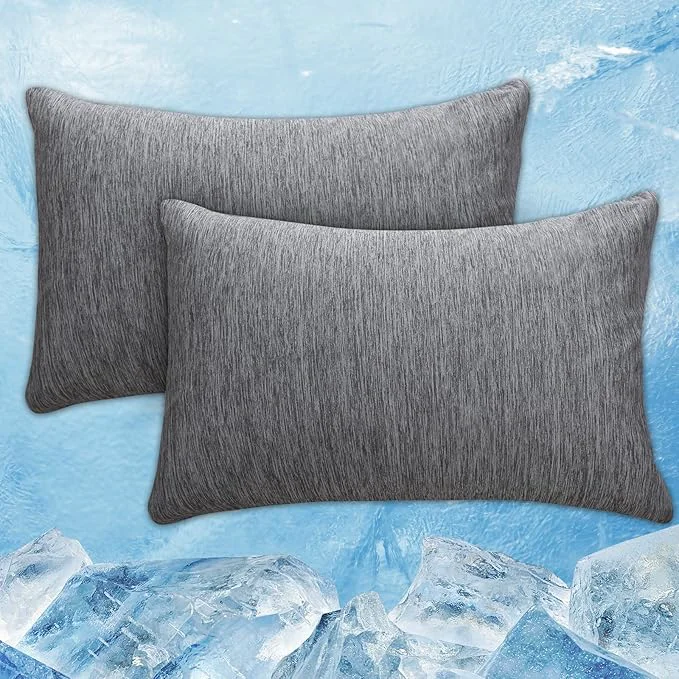 Original CHOSHOME Cooling Pillow Cases Zipper Pillow Covers Q-Max 0.45 Zippered World-Class