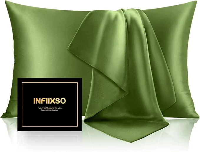 Breathable INFIIXSO Mulberry Silk Pillowcase User-Friendly