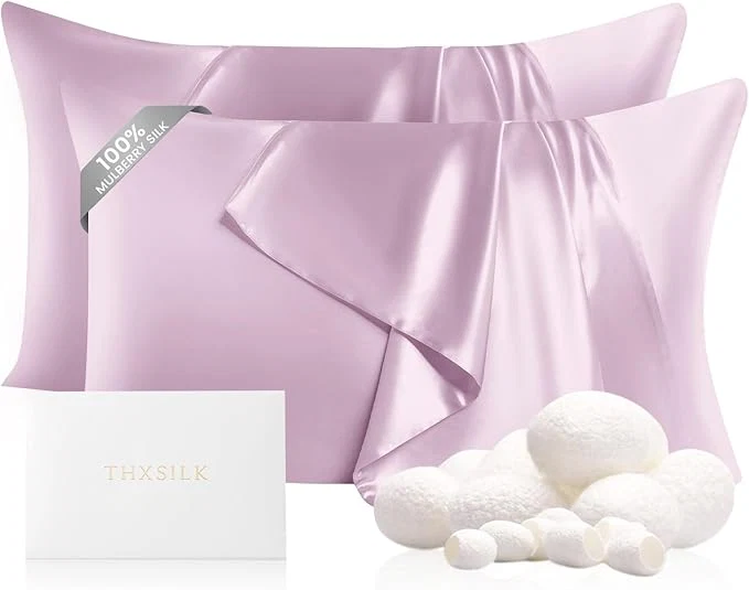 Smart THXSILK Set of 2 Silk Pillowcase Sustainable