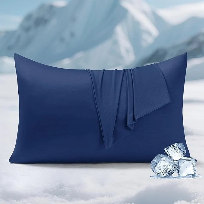 Exceptional Elegear Cooling Pillow Cases for Hot Sleepers Silky Breathable Pillowcases for Detailed