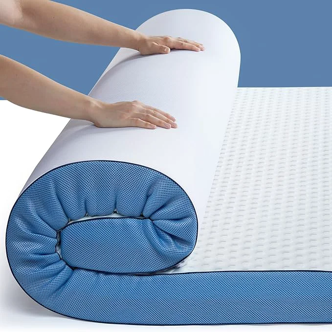 Official PERLECARE 3 Inch Firm Mattress Topper Full Size Cooling Gel-Infused Bamboo Outstanding