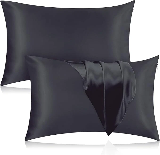 Contemporary Silk Pillowcase for Hair and Skin 2 Pack Mulberry Silk Pillowcase 25 Momme User-Friendly