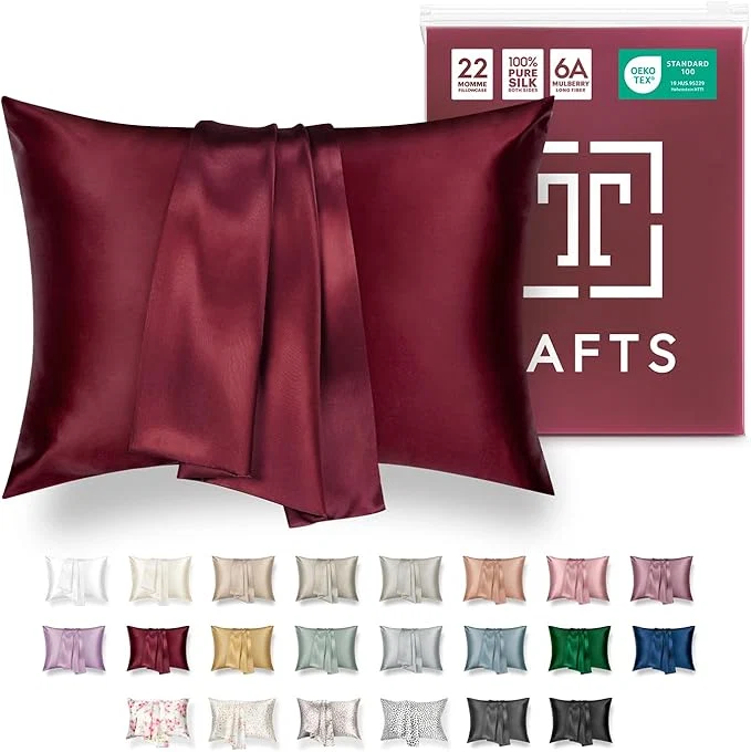 Reliable TAFTS 22mm Pure Mulberry 6A Silk Pillowcase Fast