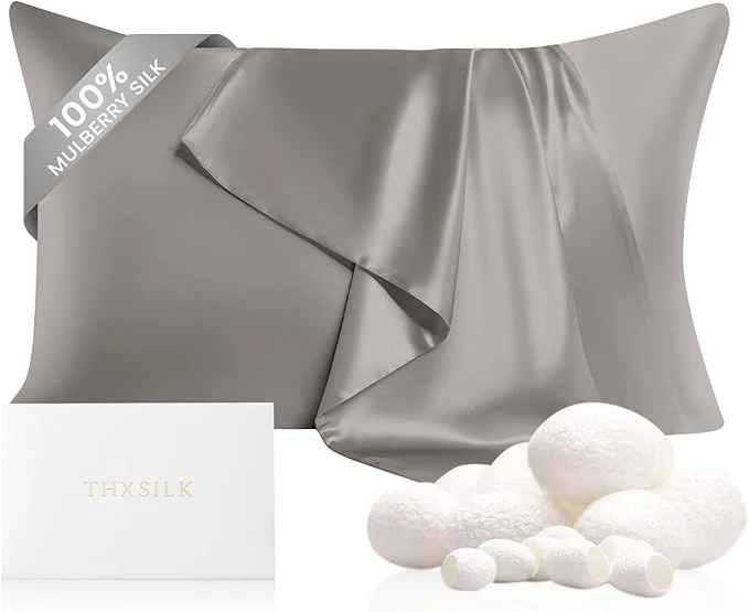 Solid THXSILK Mulberry Silk Pillowcase Outstanding