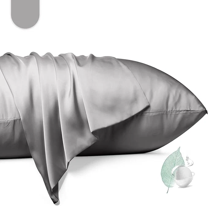 Premium Material Mulberry Silk Pillowcase 2 Pack King Size Silk Pillow Cases Outstanding