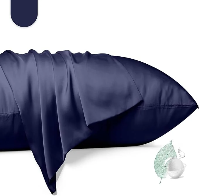 Advanced Mulberry Silk Pillowcase 2 Pack King Size Silk Pillow Cases Reusable
