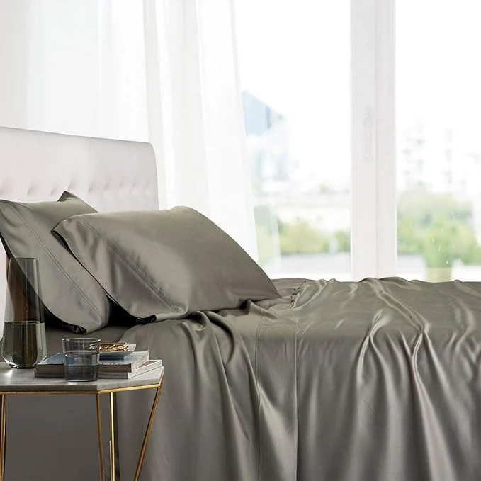 Environmentally Friendly Royal Hotel Bedding Natural Viscose Made from Bamboo Sheets Soft Cooling Sustainable