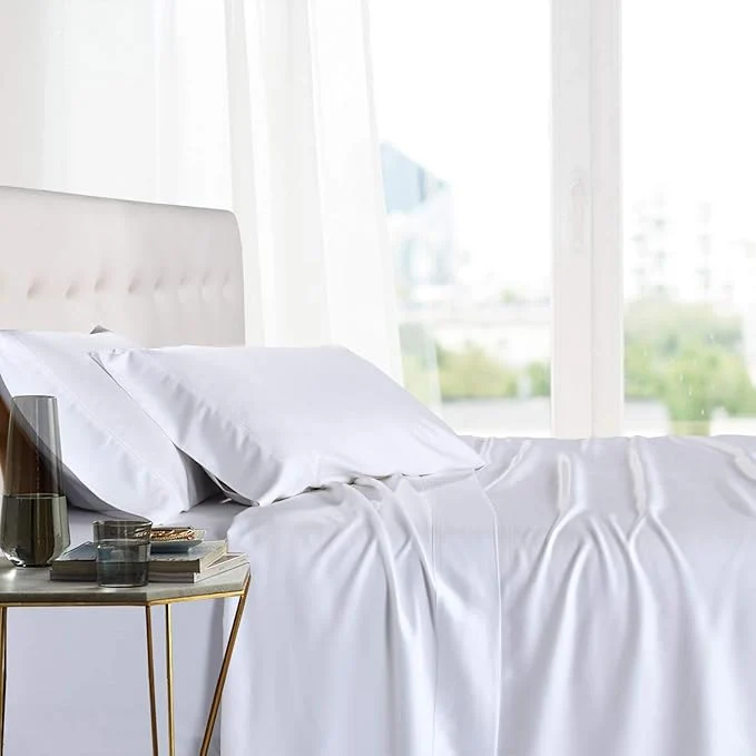 Safe Royal Hotel Bedding Natural Viscose Made from Bamboo Sheets Soft Cooling Top-Quality