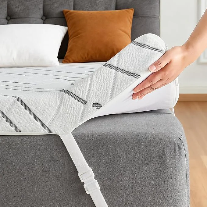 Reliable 3 Inch Gel Memory Foam Mattress Topper Queen Size Versatile