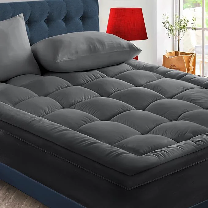 Green CYMULA Mattress Topper Queen Size Fine Crafted